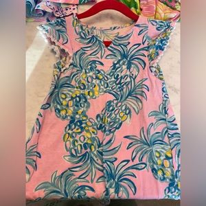 Lilly Pulitzer Pineapple Dress Size XS 2T-3T